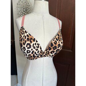 Victoria's Secret PINK Animal Print 34DD Multiway Where Everywhere Tshirt Bra